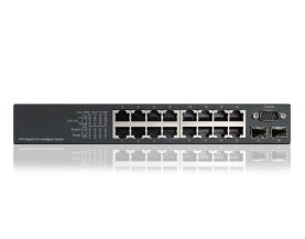 TITAN 16 Port Desktop Ethernet Gigabit 10/100/1000 Switch managed