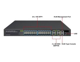 TITAN TCTB-MSW13001-19 10G/100G Network Switch 28 ports